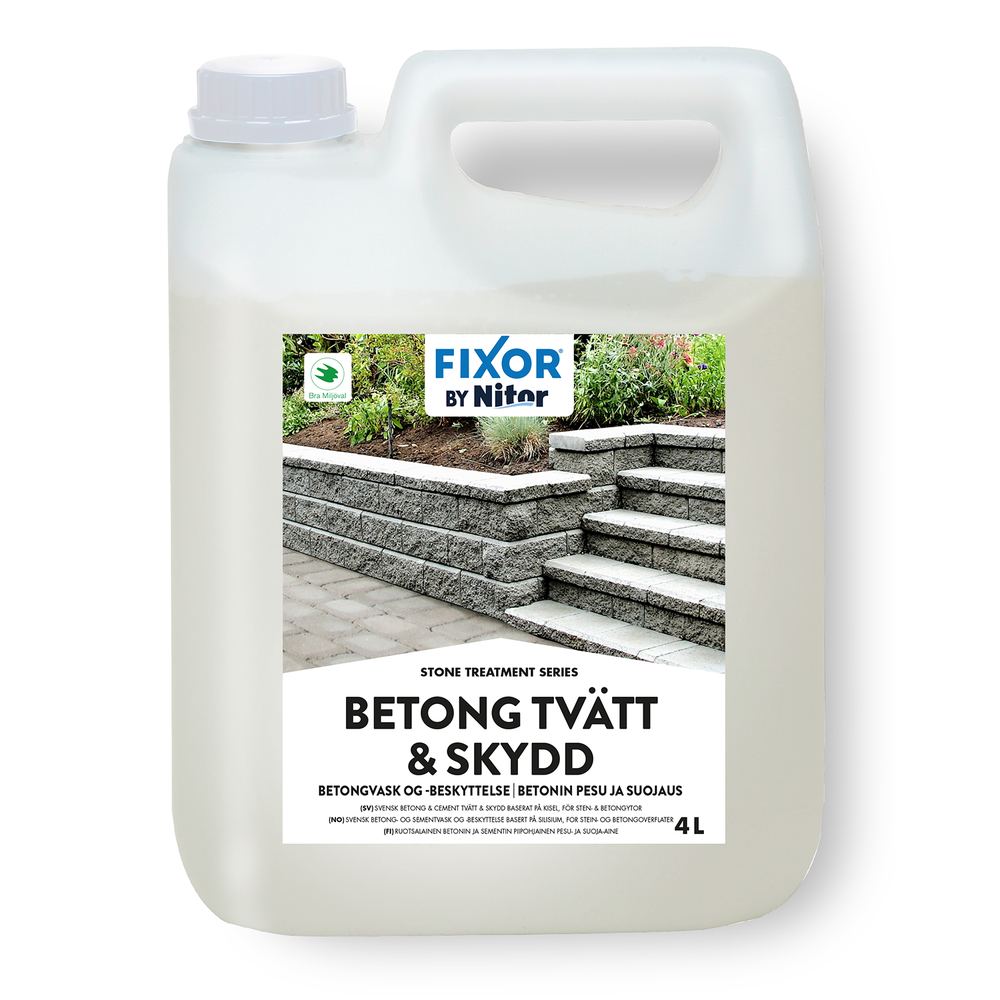 Betong Tvätt & Skydd 4L