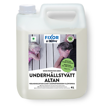 Nitor Underhållstvätt Altan 4L