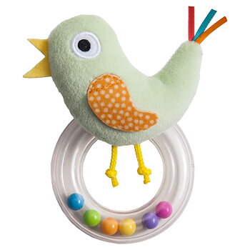 Baby - Ringskallra med fågel