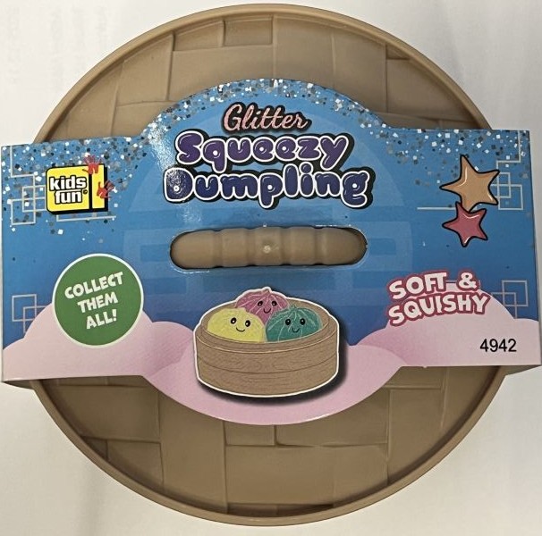 Kläm Dumplings Glitter Stor