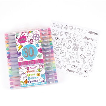 Gel Pen Set, 30 delar