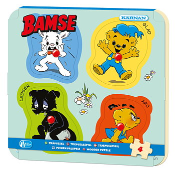 Knoppussel, 4 bitar, Bamse