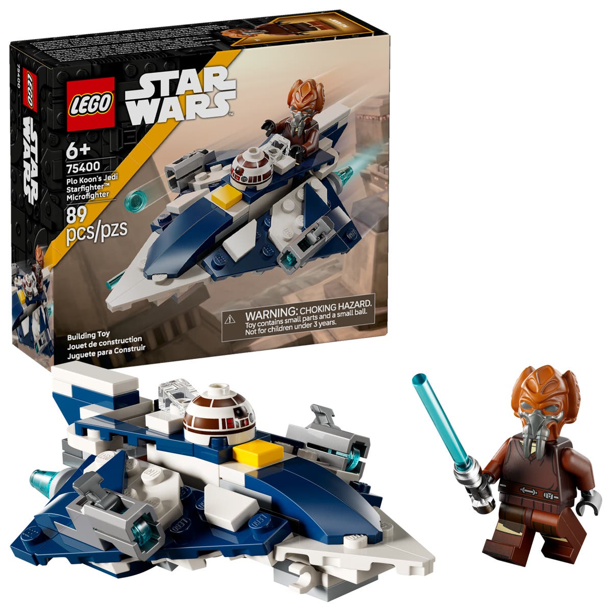 Plo Koon's Jedi Starfighter Microfighter - 75400
