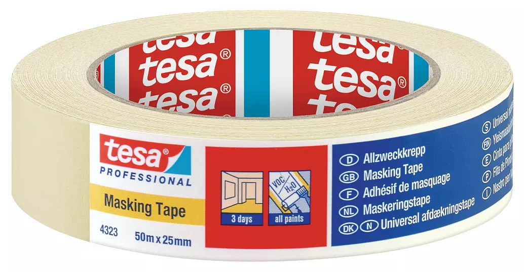 Maskeringstejp Universal 3-dag 50m x 25mm