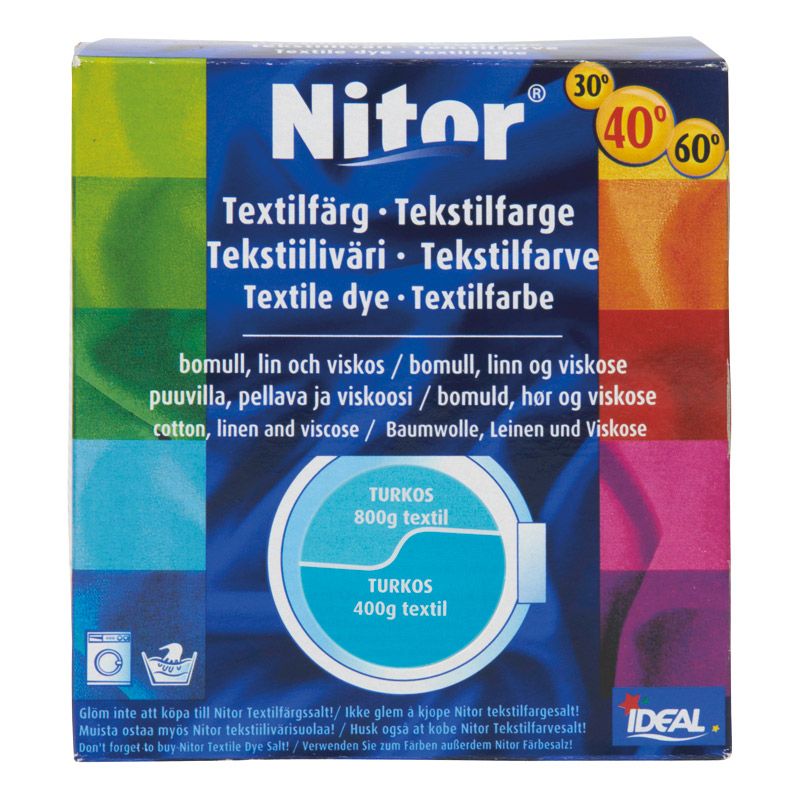 Textilfärg Turkos 15