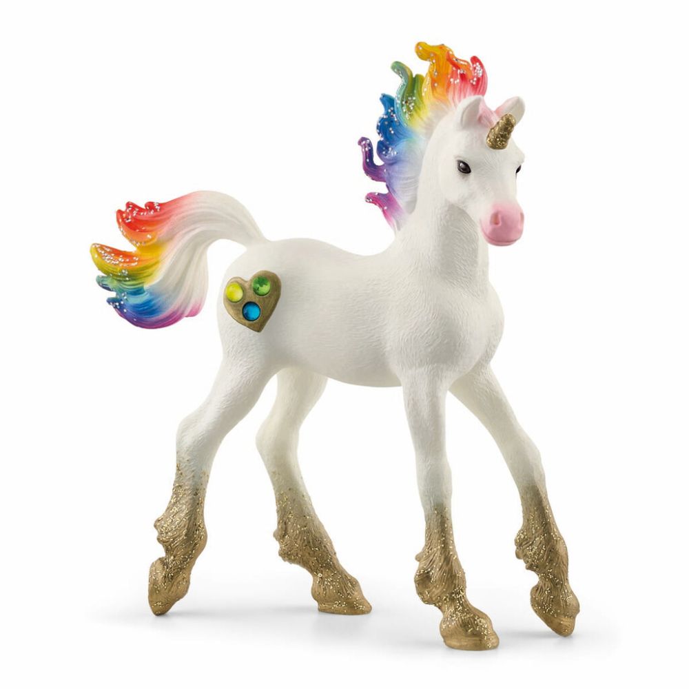 Enhörning, Regnbågsenhörning, Föl - Schleich 70727