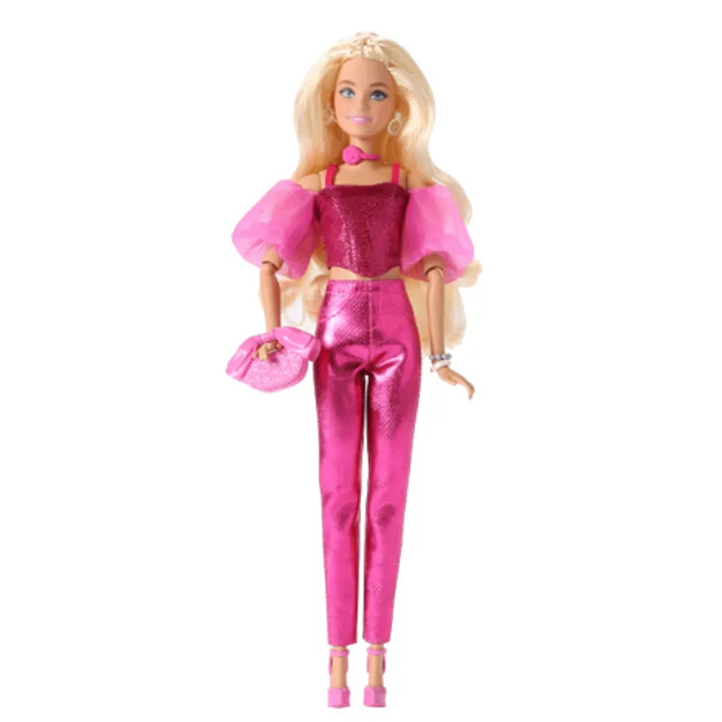 Pink Corset Blone Doll Barbie Deluxe Style