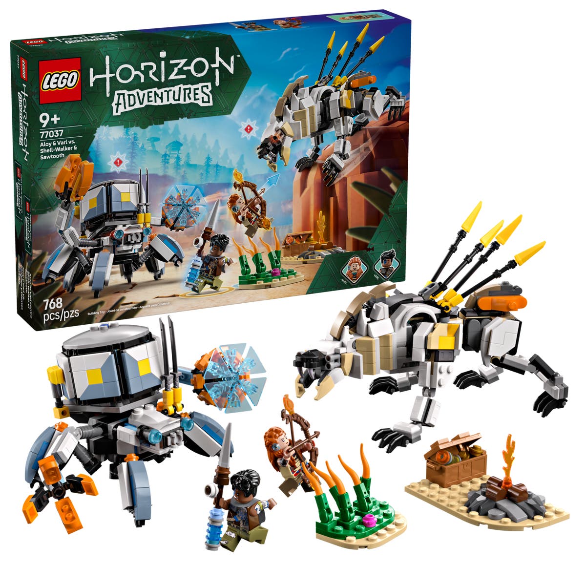 Aloy och Varl mot Sköldkryp och Sågtand - 77037