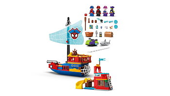 Team Spideys Piratskepp - 11208