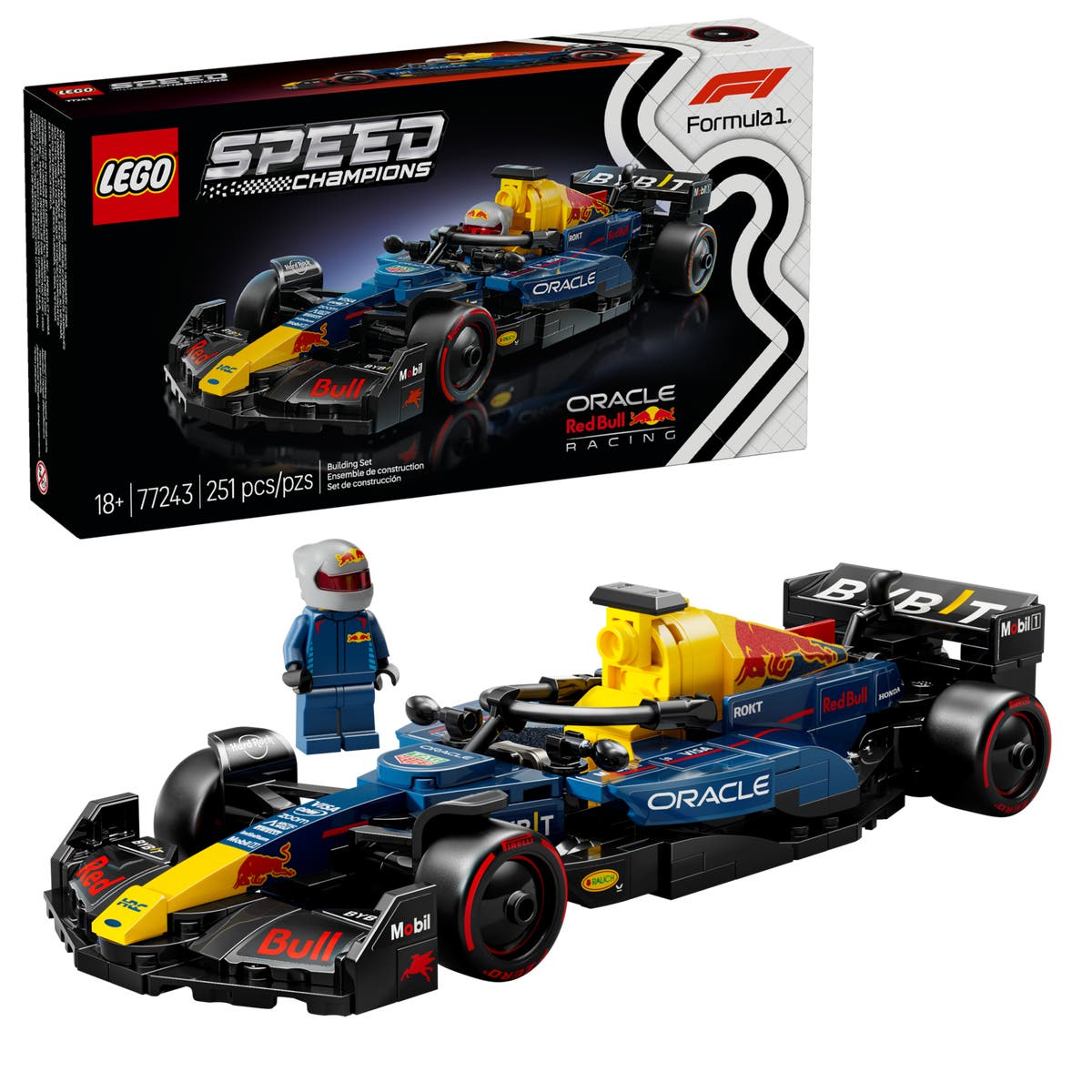 Oracle Red Bull Racing RB20 F1 Racerbil - 77243