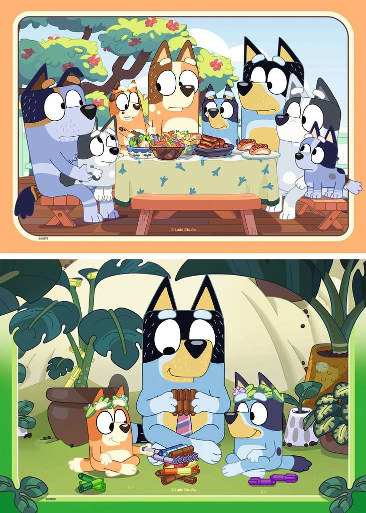 Bluey 2x24 bitar - 2