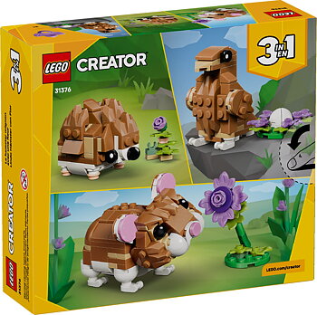 Söt Hamster med Blomma - 31376
