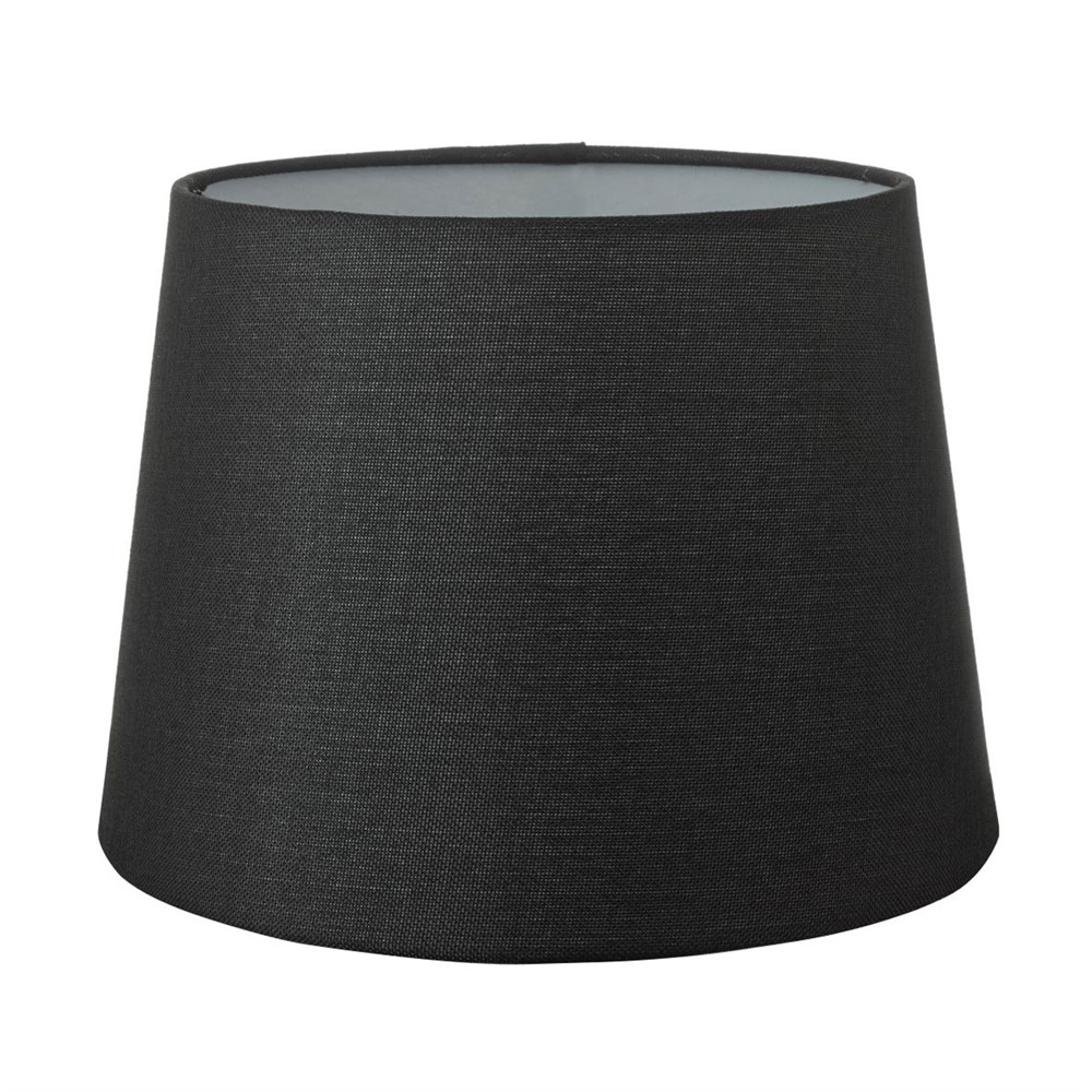 Skärm Linne Svart 25cm