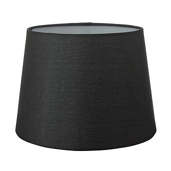 Skärm Linne Svart 25cm