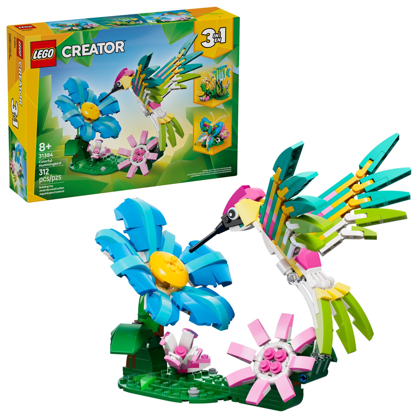 Vilda Djur: Färgglad Kolibri - 31384