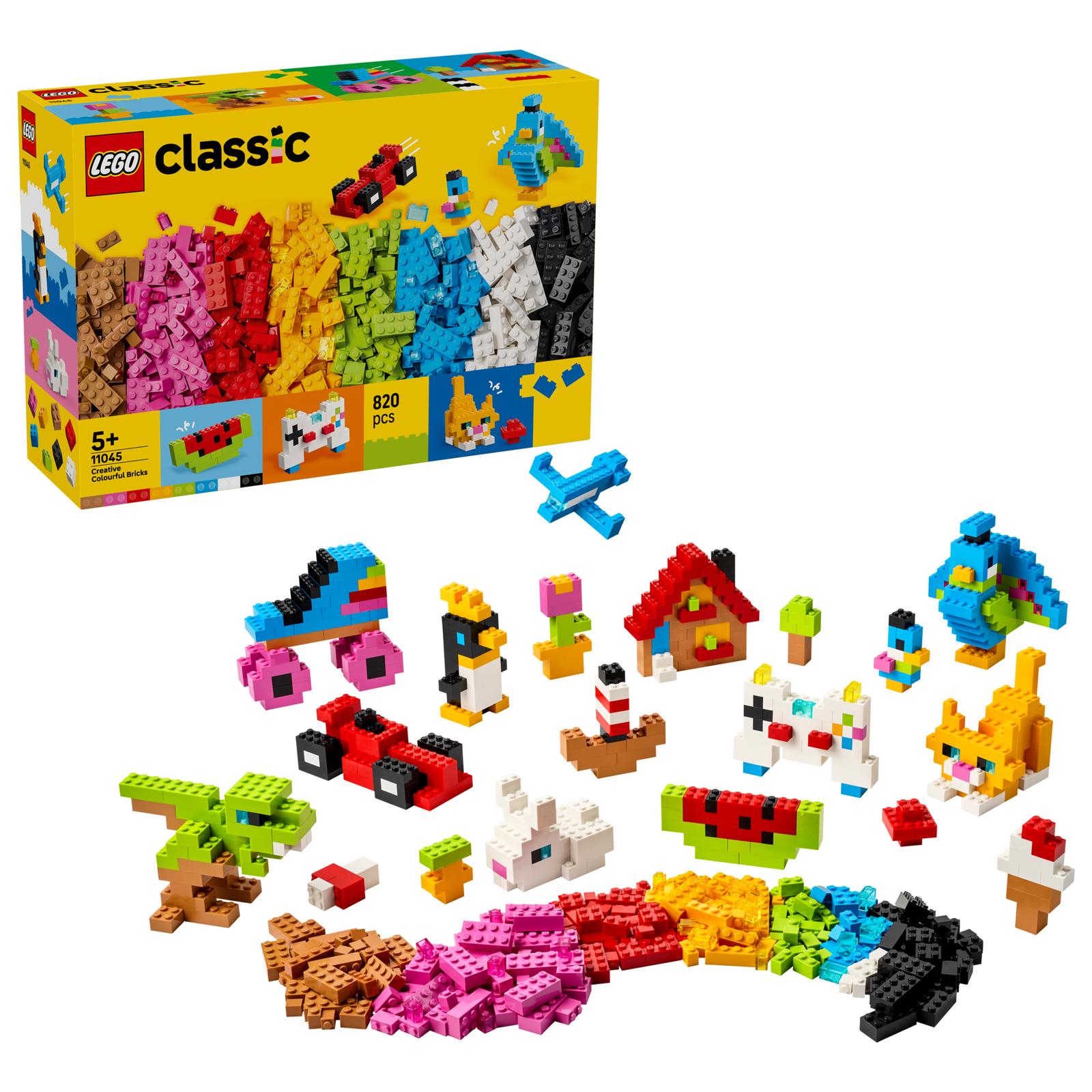 Kreativa Färgglada Klossar - 11045