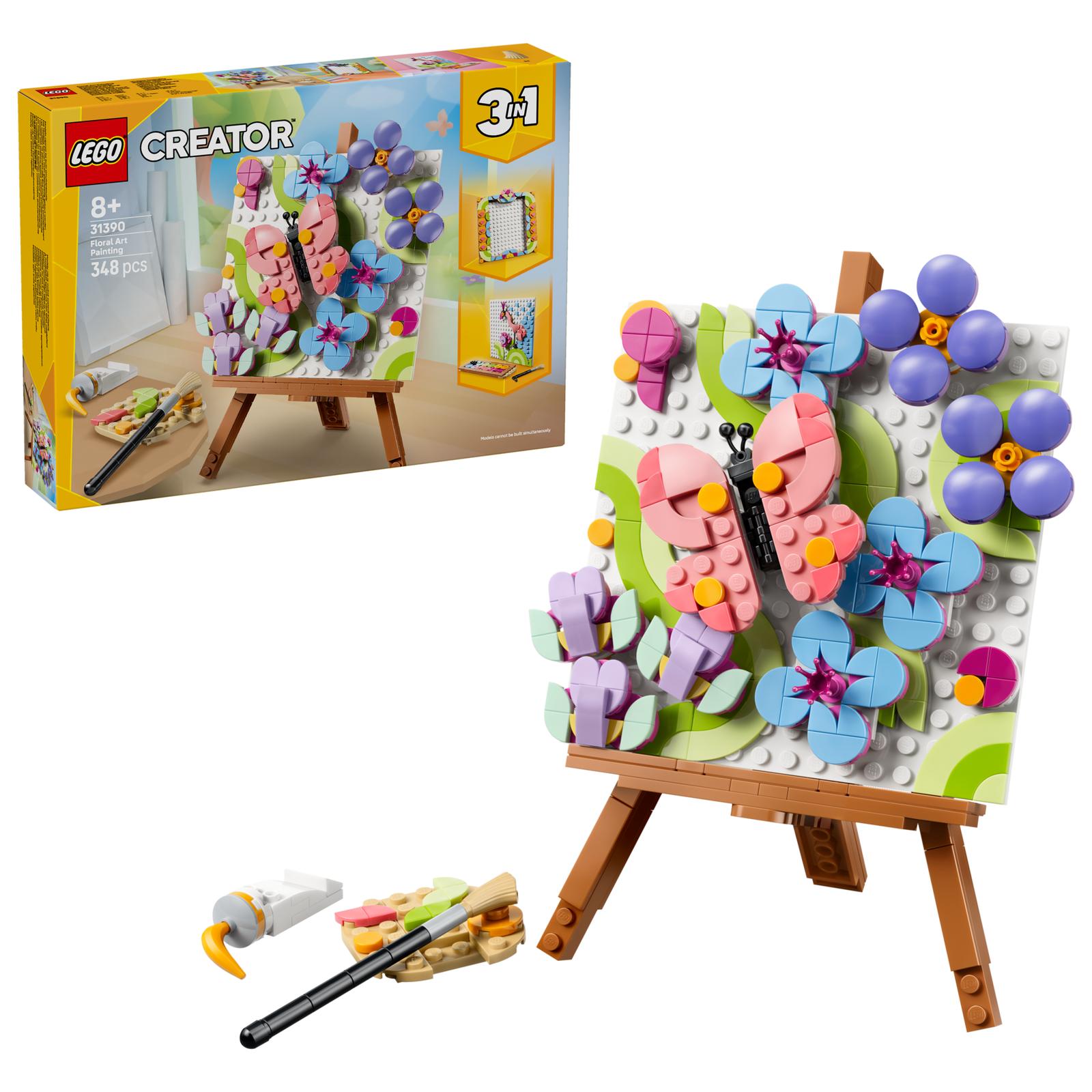 3-i-1 Målning med blomsterkonst - 31390