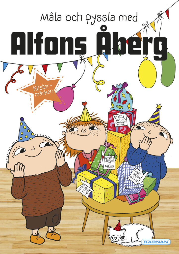 Målarbok Alfons Åberg
