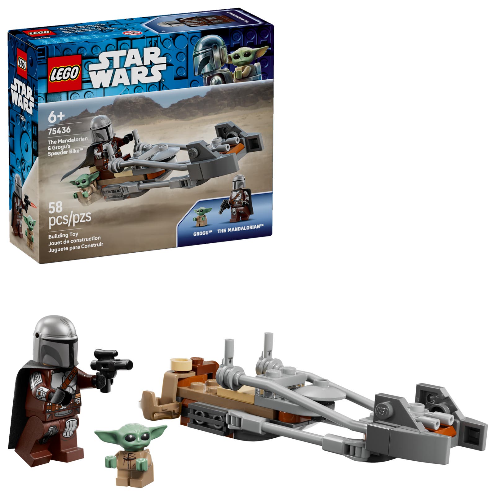 The Mandalorian & Grogu's Speeder Bike - 75436