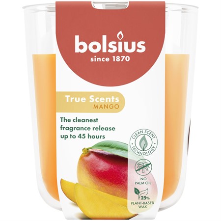 Doftljus i Glas 9,7 x 8,5cm Mango