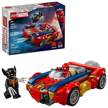 Spider-Mans Bil mot Venomifierad Wolverine - 76336