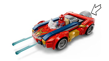 Spider-Mans Bil mot Venomifierad Wolverine - 76336