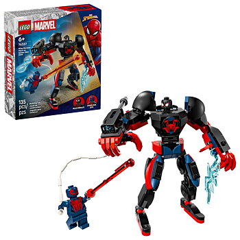 Miles Morales Robot mot Spider-Man 2099 - 76337