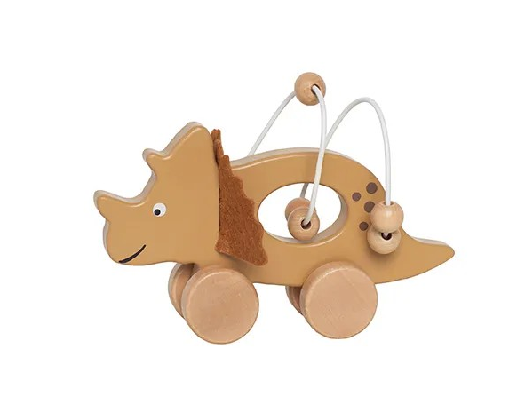 Rulldjur Dino med Kulram