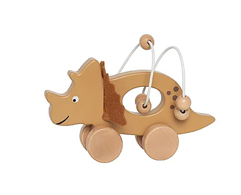 Rulldjur Dino med Kulram