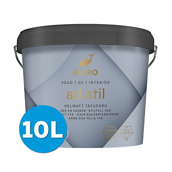ad Stil Helmatt Väggfärg 10L