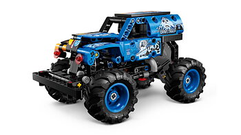 Monster Jam Grave Digger eld och is - 42219