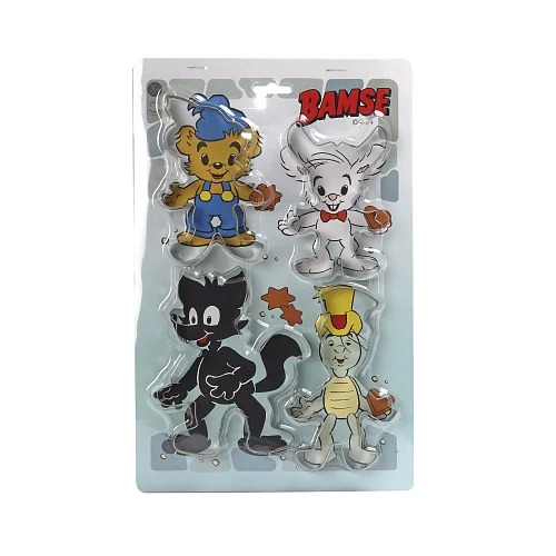 Bamse Bakformar 4-pack