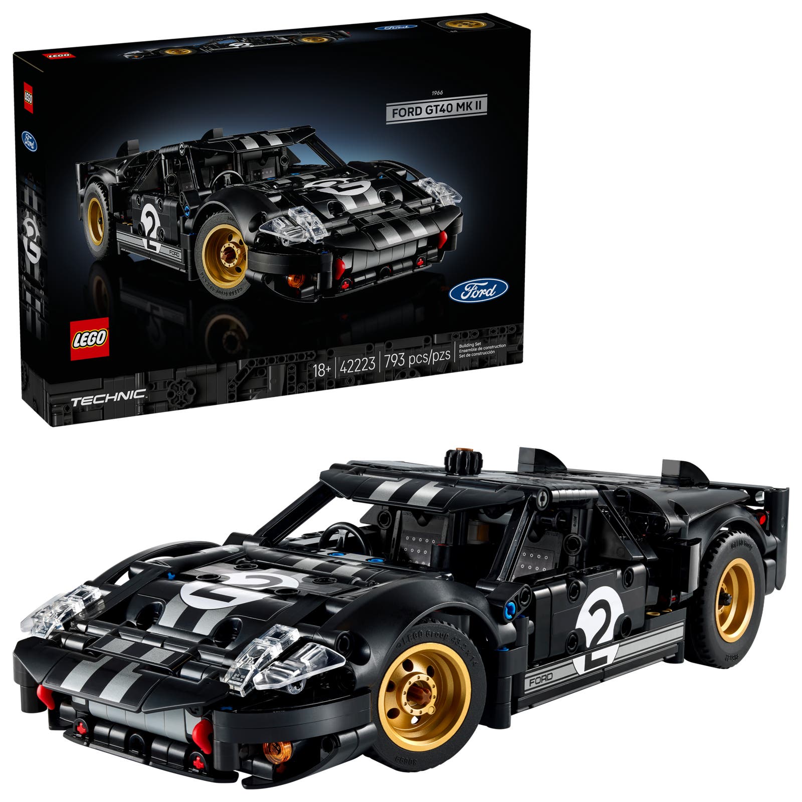 1966 Ford GT40 MKII Racerbil - 42223