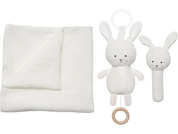 JaBaDaBaDo Babypresentset Bunny Filt Grå