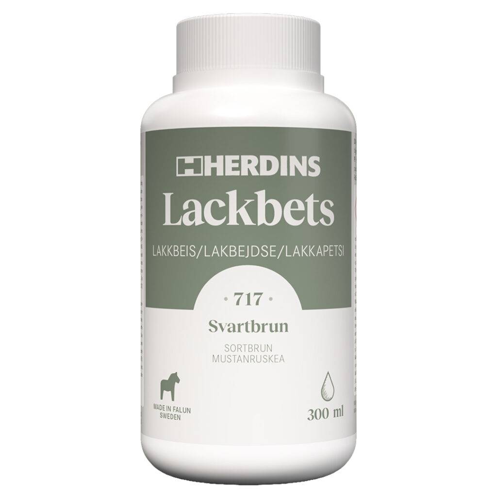 Herdins Lackbets Svartbrun 300ml