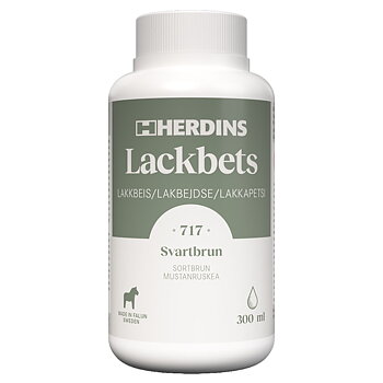 Herdins Lackbets Svartbrun 300ml