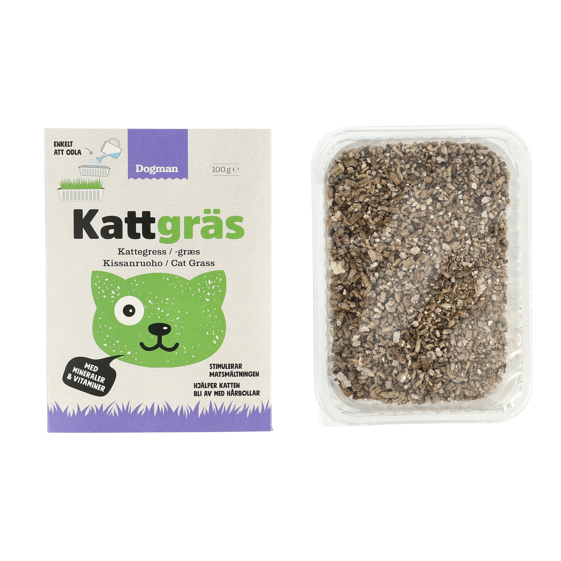Kattgräs 100g - 2
