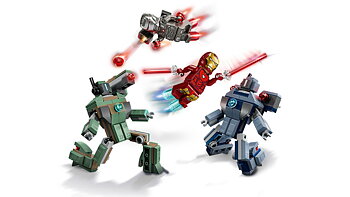Iron Man & War Machine mot Hammer Drones - 76320