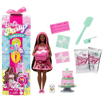 Barbie - Party Unboxed Black Doll