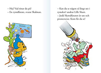 Bamse: Skalmans Rymdraket (Lätt att Läsa)