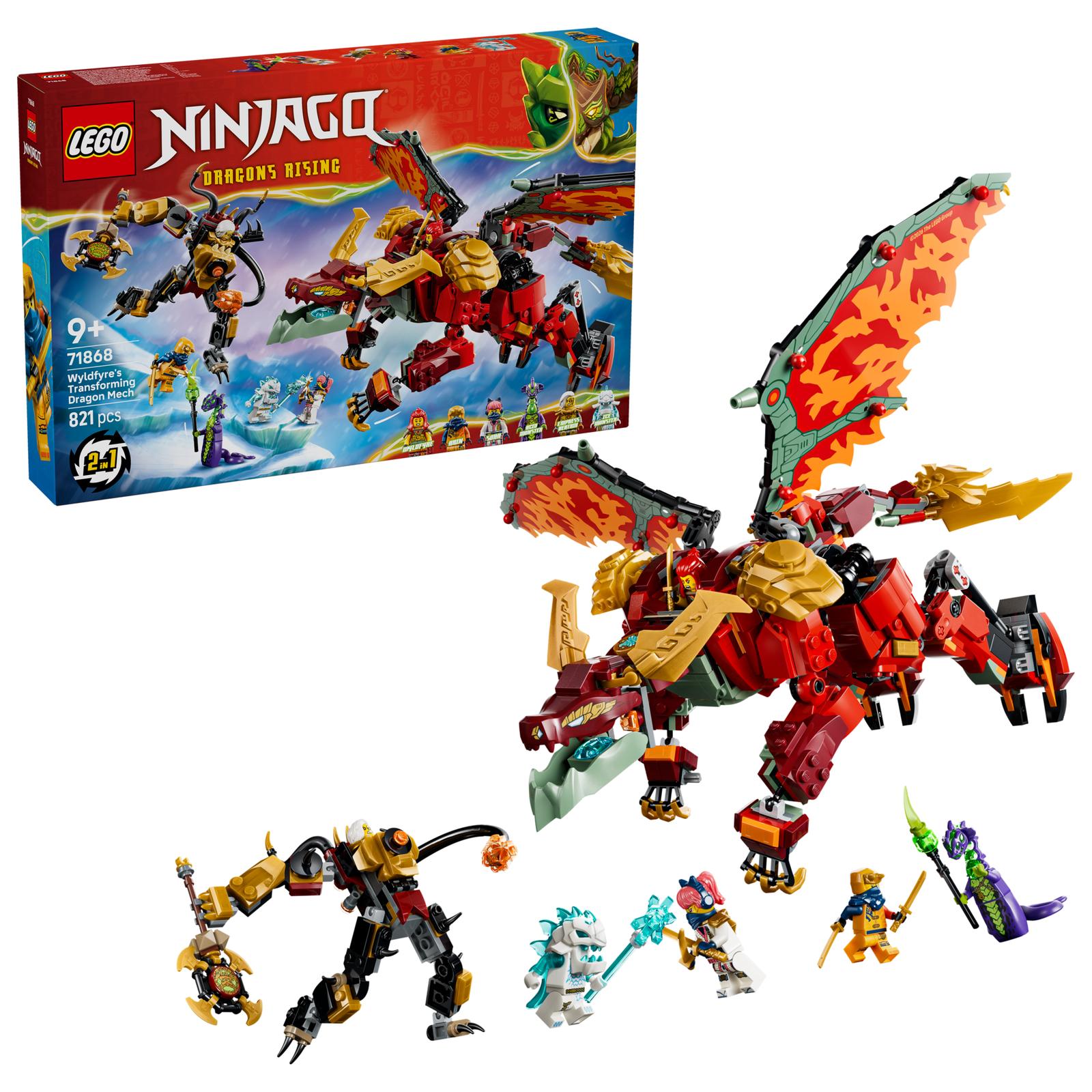 Wyldfyres Omvandlingsbara Robotdrake - 71868