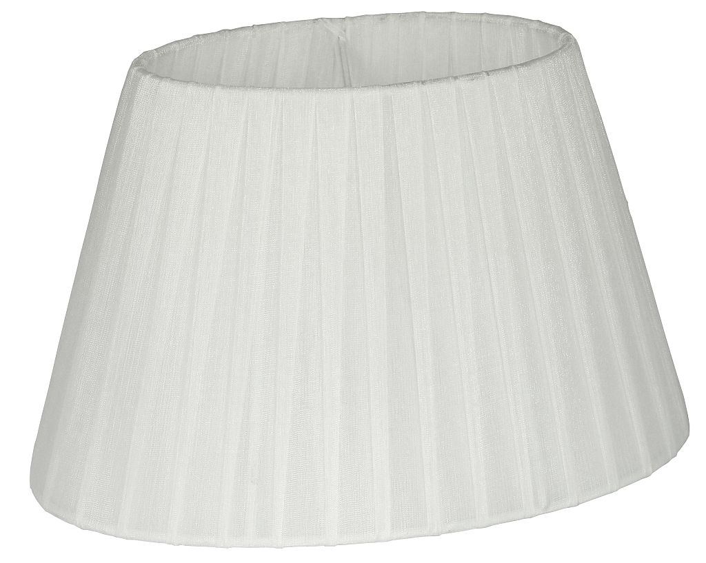 Lampskärm Organza Vit 22cm