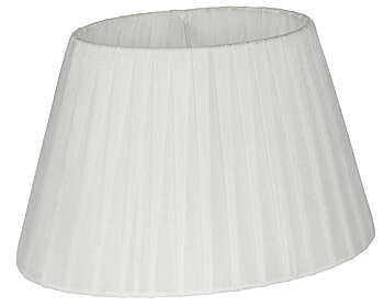 Lampskärm Organza Vit 22cm