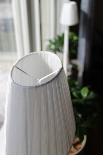 Lampskärm Organza Vit 22cm - 3