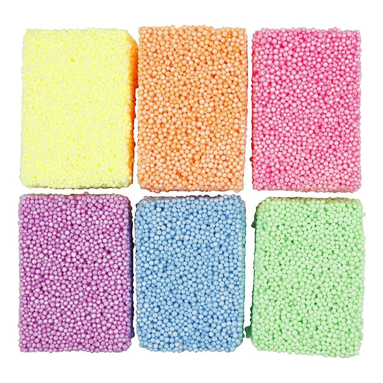 Soft Foam Modellera, Neonfärger, 6x10g - 2