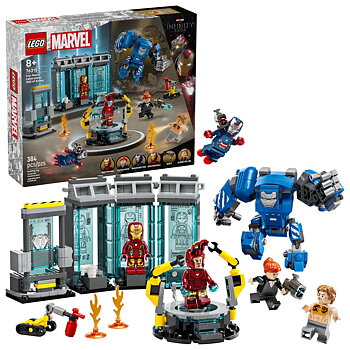 Iron Mans labb: rustningarnas sal - 76315