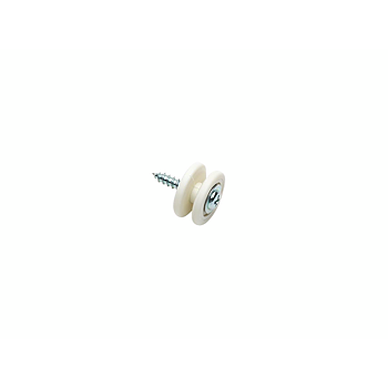 Knape/Snörlås Rund Vit 2-pack