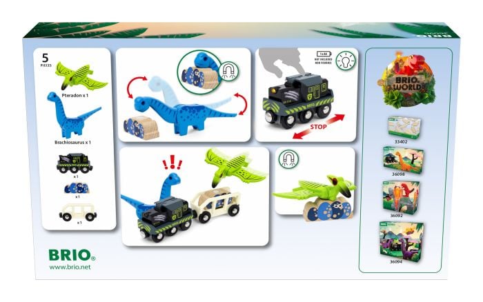 Batteridrivet Tåg med Dinosaurier - 3