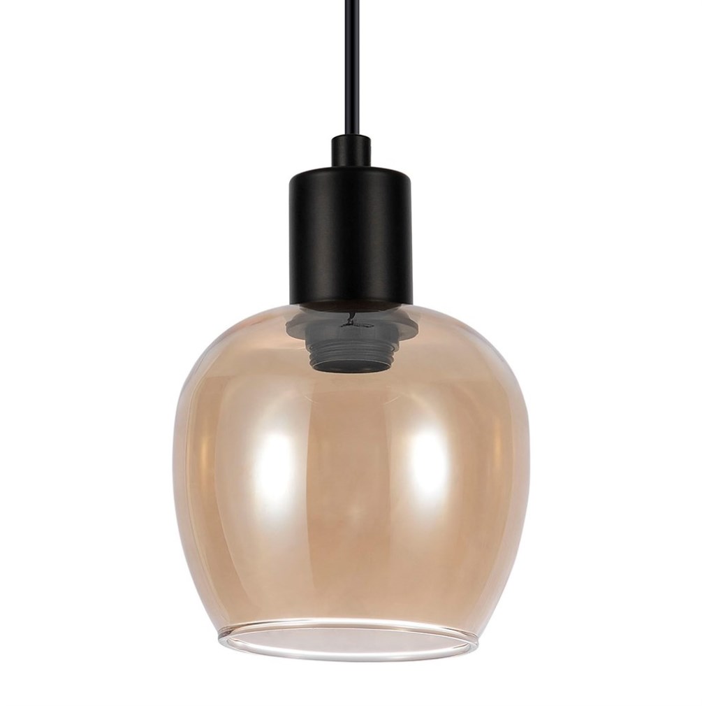 Fönsterlampa Conny Amber
