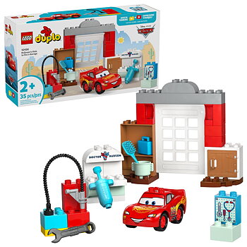 McQueens Besök i Docs Garage - 10456